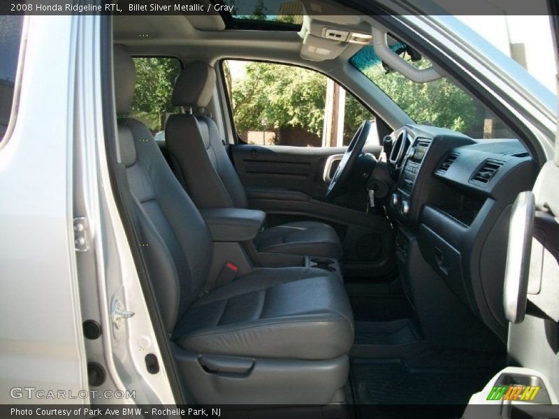 Billet Silver Metallic / Gray 2008 Honda Ridgeline RTL