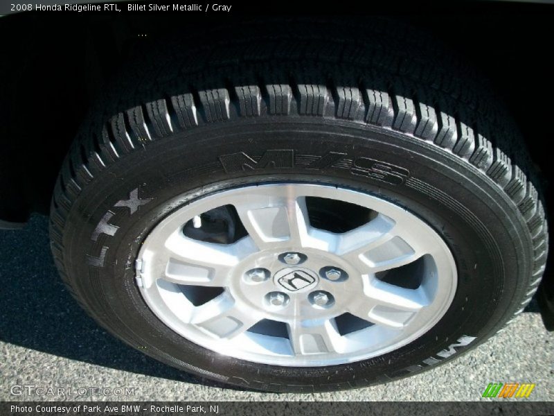 Billet Silver Metallic / Gray 2008 Honda Ridgeline RTL