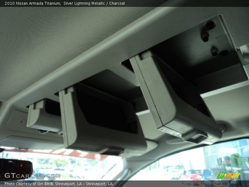 Silver Lightning Metallic / Charcoal 2010 Nissan Armada Titanium
