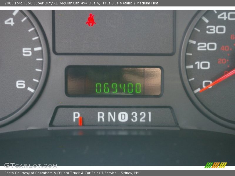 True Blue Metallic / Medium Flint 2005 Ford F350 Super Duty XL Regular Cab 4x4 Dually