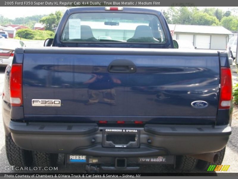 True Blue Metallic / Medium Flint 2005 Ford F350 Super Duty XL Regular Cab 4x4 Dually