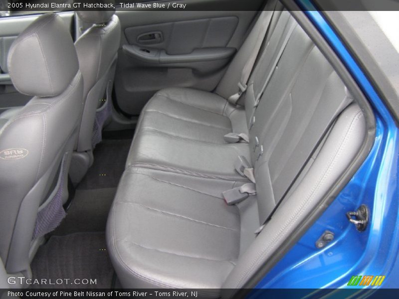 Tidal Wave Blue / Gray 2005 Hyundai Elantra GT Hatchback
