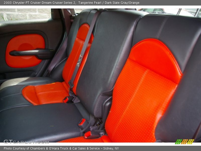 Tangerine Pearl / Dark Slate Gray/Orange 2003 Chrysler PT Cruiser Dream Cruiser Series 2