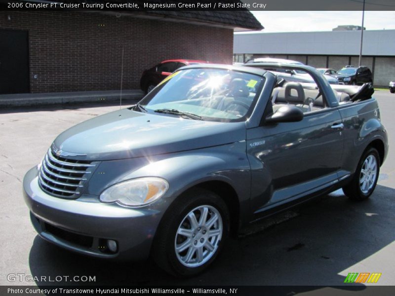 Magnesium Green Pearl / Pastel Slate Gray 2006 Chrysler PT Cruiser Touring Convertible