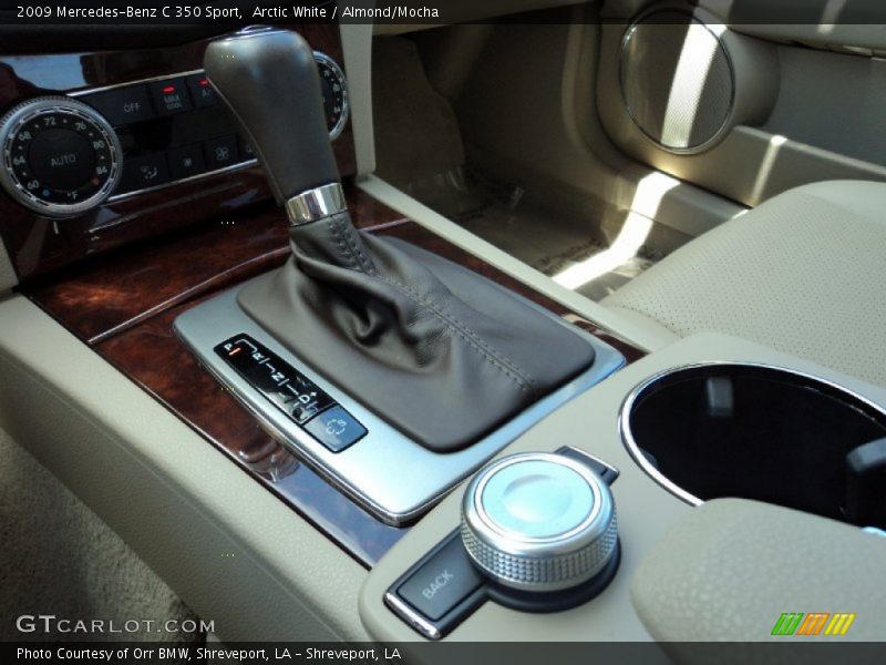Arctic White / Almond/Mocha 2009 Mercedes-Benz C 350 Sport