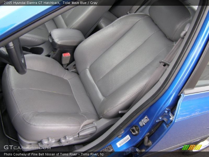 Tidal Wave Blue / Gray 2005 Hyundai Elantra GT Hatchback