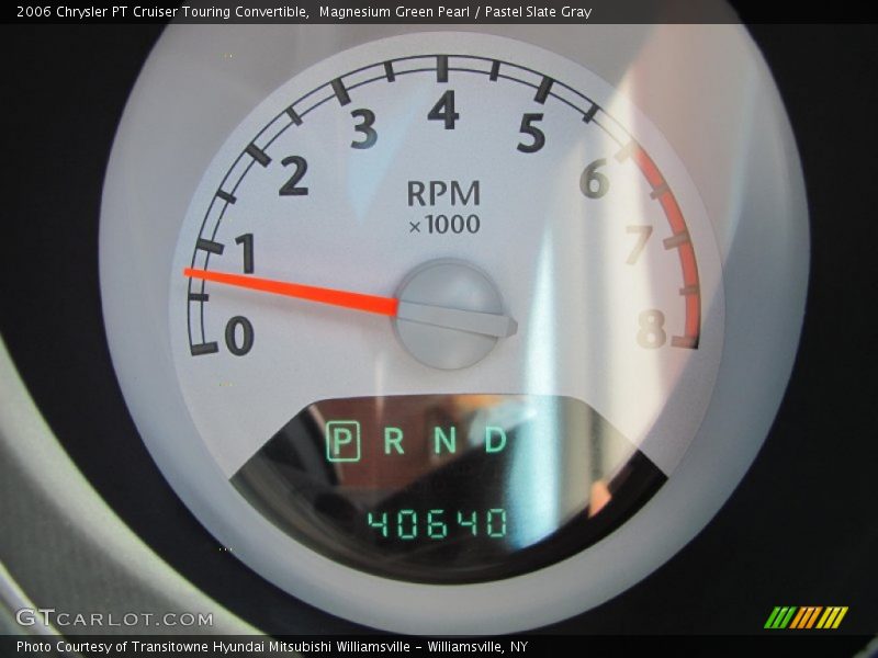 Magnesium Green Pearl / Pastel Slate Gray 2006 Chrysler PT Cruiser Touring Convertible
