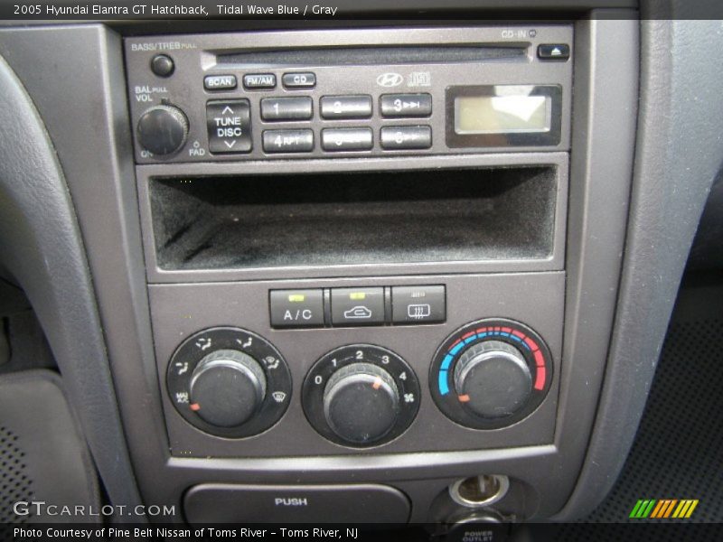 Tidal Wave Blue / Gray 2005 Hyundai Elantra GT Hatchback