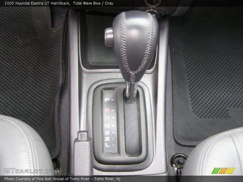 Tidal Wave Blue / Gray 2005 Hyundai Elantra GT Hatchback