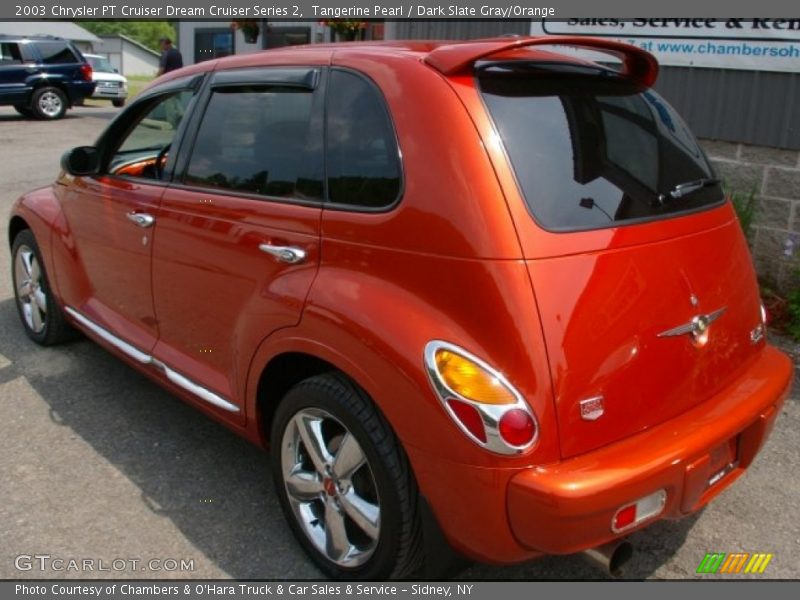 Tangerine Pearl / Dark Slate Gray/Orange 2003 Chrysler PT Cruiser Dream Cruiser Series 2