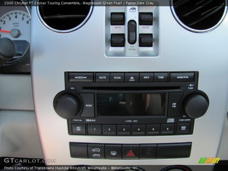 Magnesium Green Pearl / Pastel Slate Gray 2006 Chrysler PT Cruiser Touring Convertible