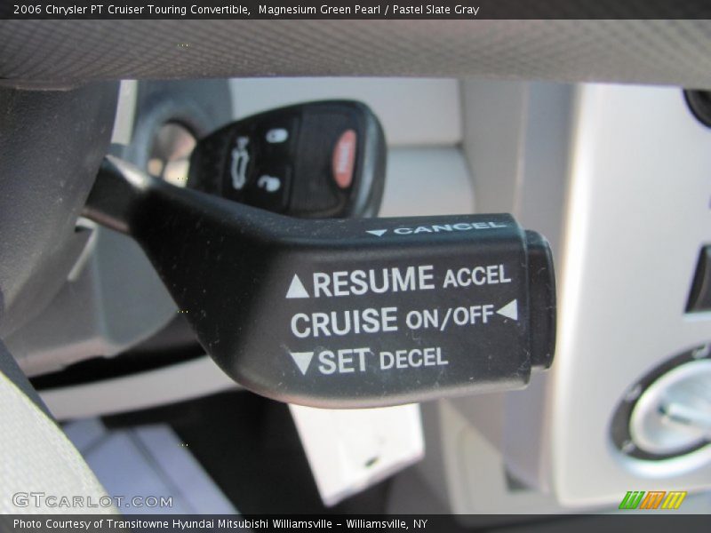 Magnesium Green Pearl / Pastel Slate Gray 2006 Chrysler PT Cruiser Touring Convertible