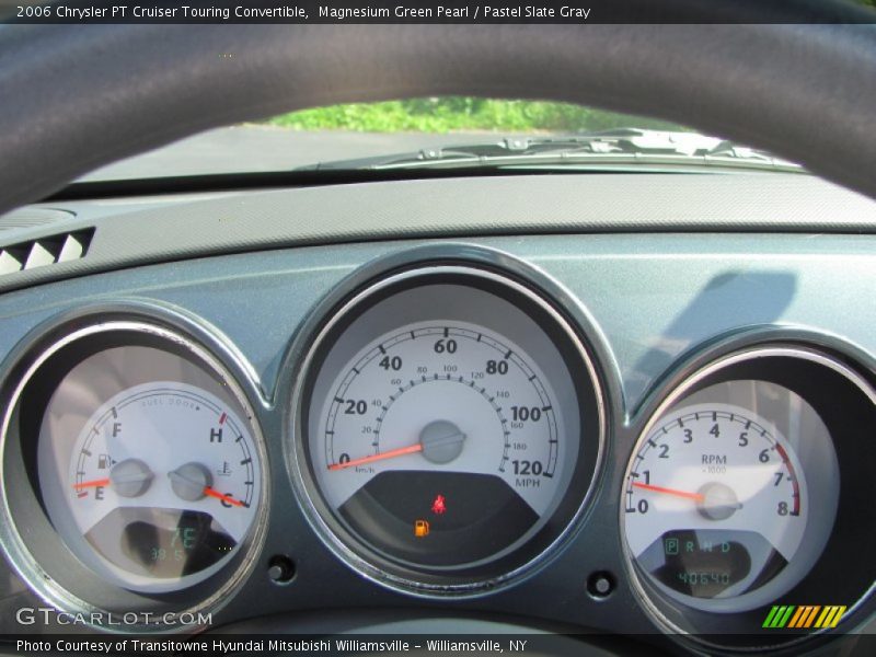  2006 PT Cruiser Touring Convertible Touring Convertible Gauges