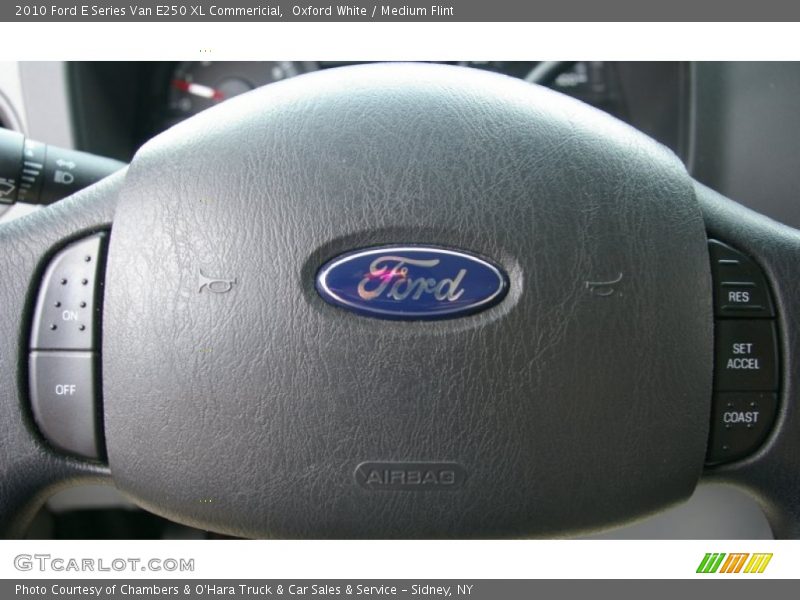 Oxford White / Medium Flint 2010 Ford E Series Van E250 XL Commericial