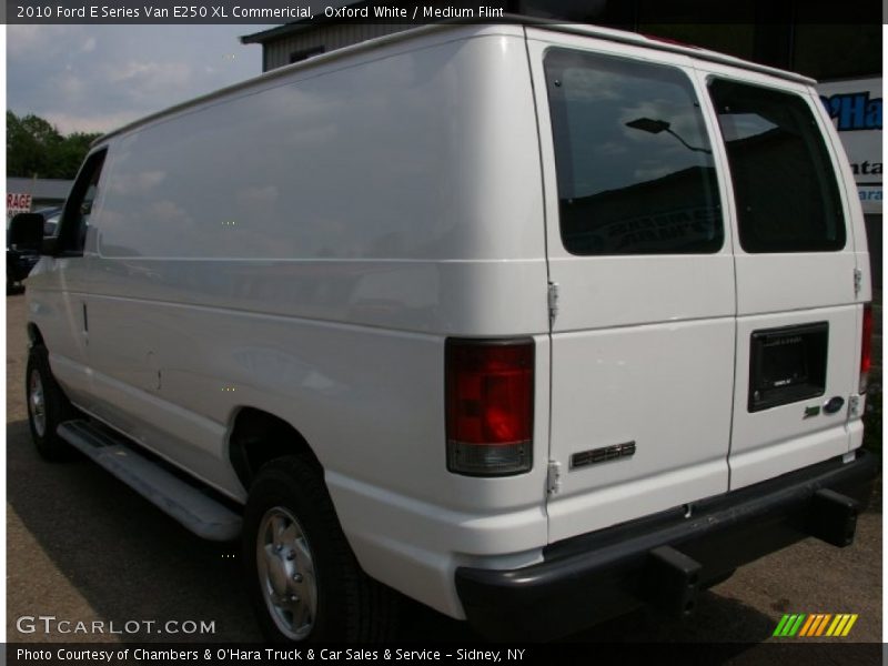 Oxford White / Medium Flint 2010 Ford E Series Van E250 XL Commericial