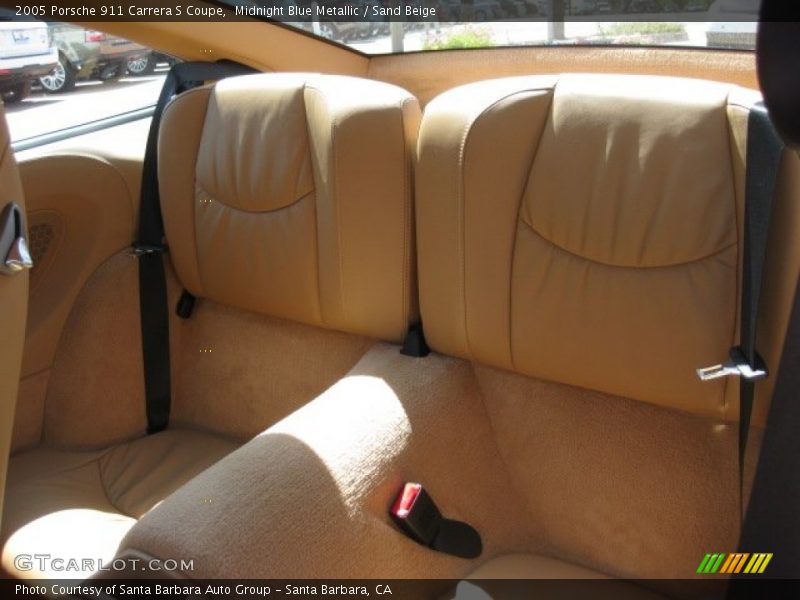  2005 911 Carrera S Coupe Sand Beige Interior