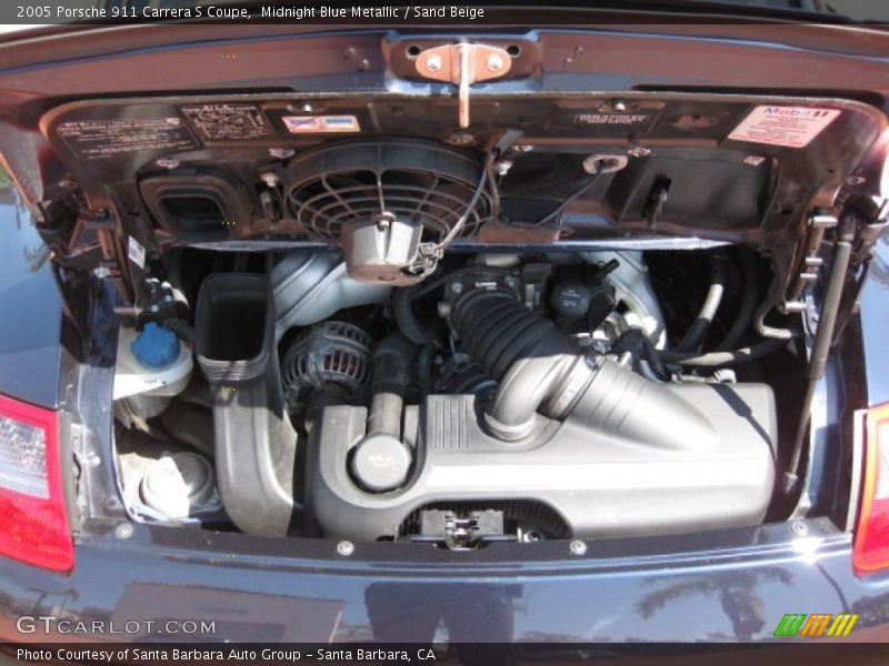  2005 911 Carrera S Coupe Engine - 3.8 Liter DOHC 24V VarioCam Flat 6 Cylinder