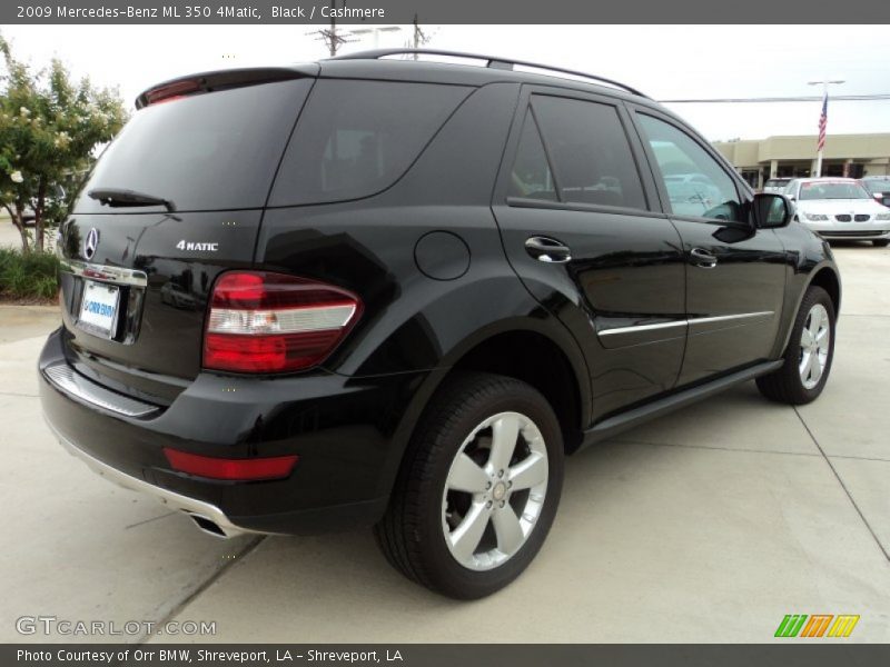 Black / Cashmere 2009 Mercedes-Benz ML 350 4Matic