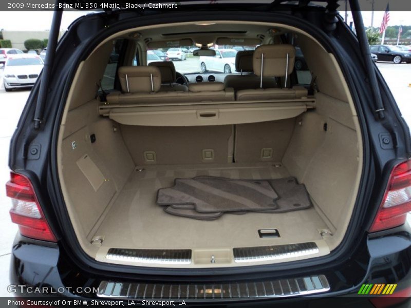 Black / Cashmere 2009 Mercedes-Benz ML 350 4Matic