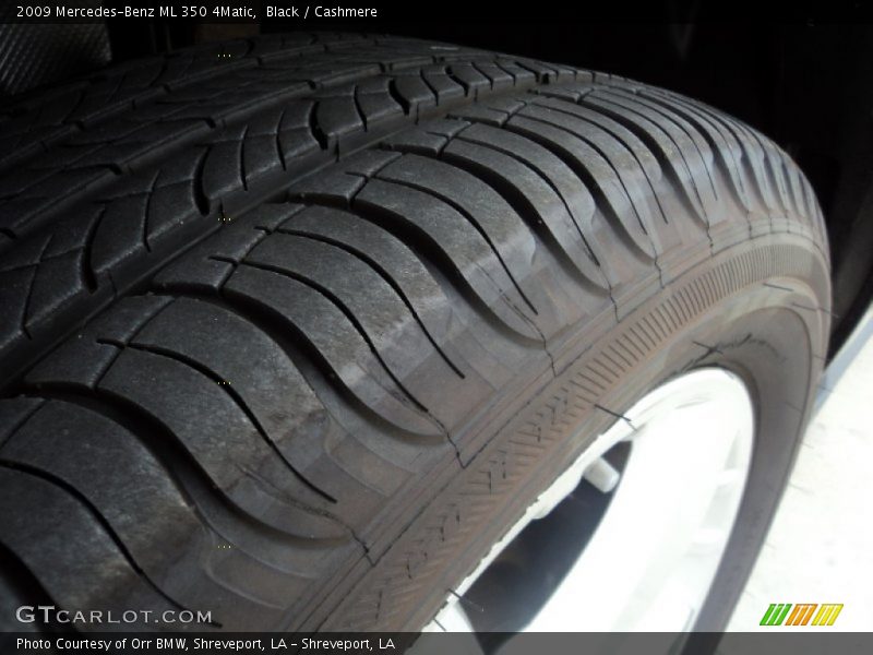 Black / Cashmere 2009 Mercedes-Benz ML 350 4Matic