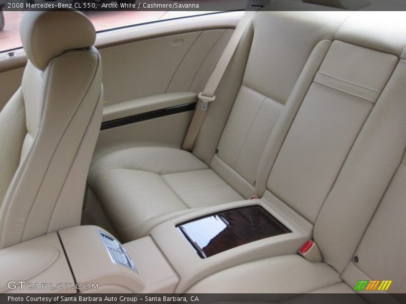 Arctic White / Cashmere/Savanna 2008 Mercedes-Benz CL 550