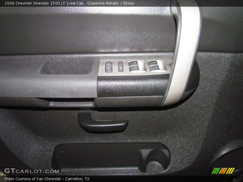 Graystone Metallic / Ebony 2009 Chevrolet Silverado 1500 LT Crew Cab