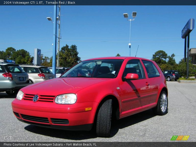 Tornado Red / Black 2004 Volkswagen GTI 1.8T
