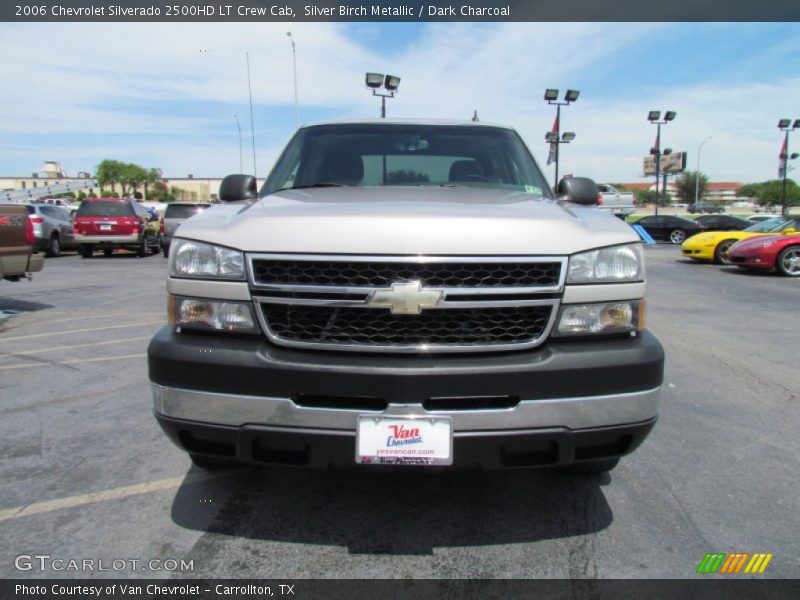 Silver Birch Metallic / Dark Charcoal 2006 Chevrolet Silverado 2500HD LT Crew Cab