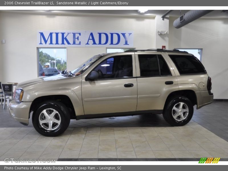 Sandstone Metallic / Light Cashmere/Ebony 2006 Chevrolet TrailBlazer LS