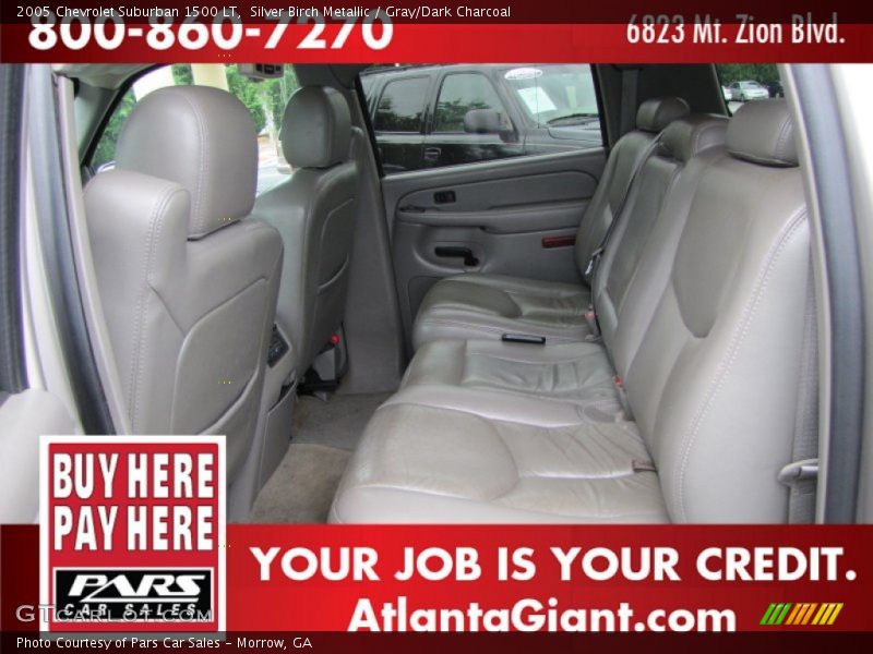 Silver Birch Metallic / Gray/Dark Charcoal 2005 Chevrolet Suburban 1500 LT