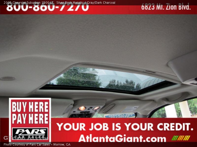 Silver Birch Metallic / Gray/Dark Charcoal 2005 Chevrolet Suburban 1500 LT