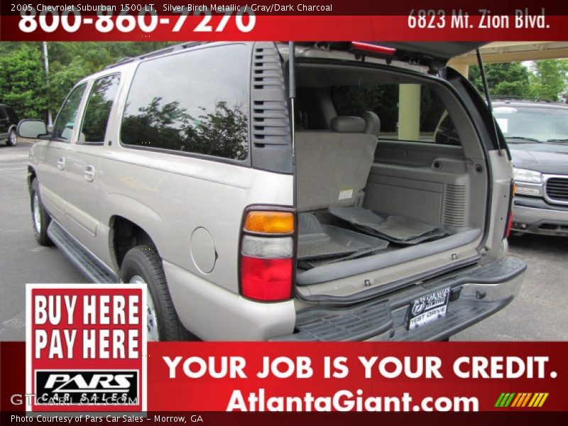 Silver Birch Metallic / Gray/Dark Charcoal 2005 Chevrolet Suburban 1500 LT