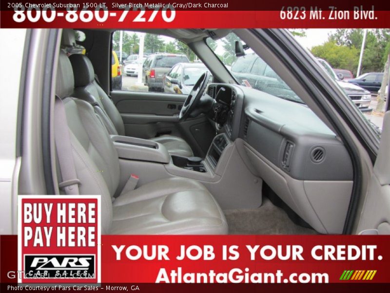 Silver Birch Metallic / Gray/Dark Charcoal 2005 Chevrolet Suburban 1500 LT
