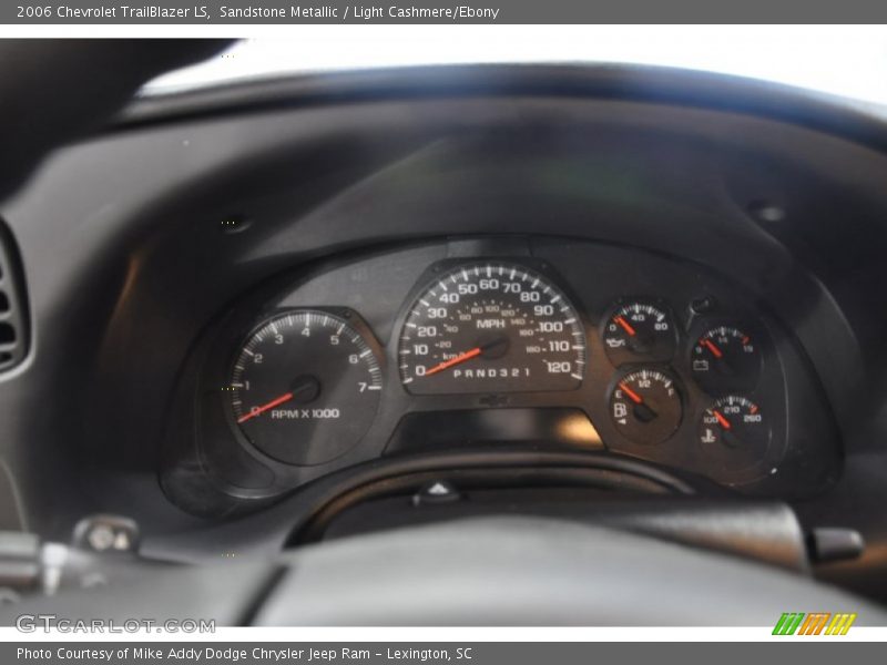 Sandstone Metallic / Light Cashmere/Ebony 2006 Chevrolet TrailBlazer LS