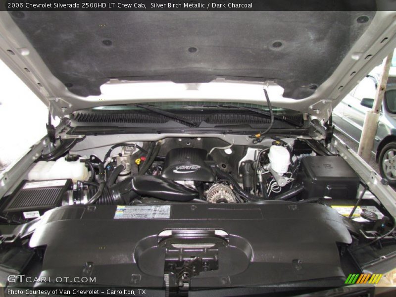 Silver Birch Metallic / Dark Charcoal 2006 Chevrolet Silverado 2500HD LT Crew Cab