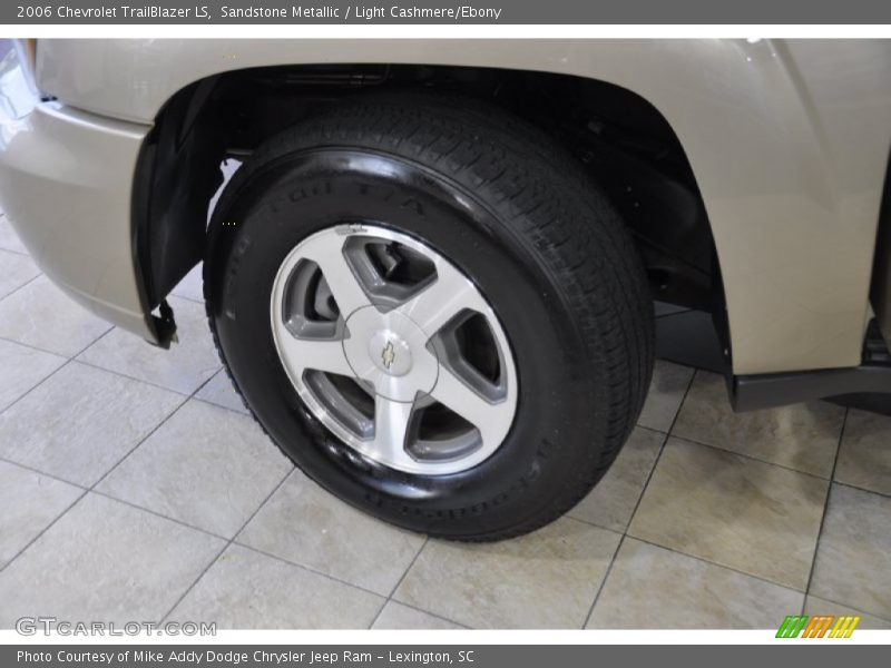 Sandstone Metallic / Light Cashmere/Ebony 2006 Chevrolet TrailBlazer LS
