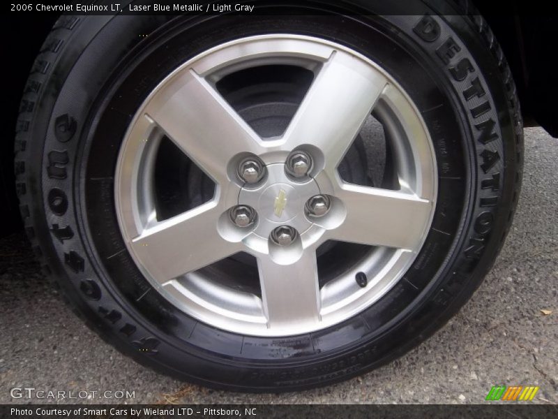 Laser Blue Metallic / Light Gray 2006 Chevrolet Equinox LT