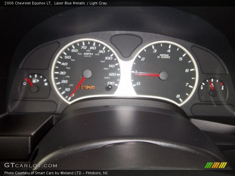 Laser Blue Metallic / Light Gray 2006 Chevrolet Equinox LT