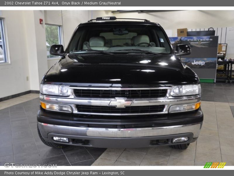 Onyx Black / Medium Gray/Neutral 2002 Chevrolet Tahoe Z71 4x4