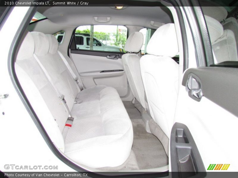 Summit White / Gray 2010 Chevrolet Impala LT