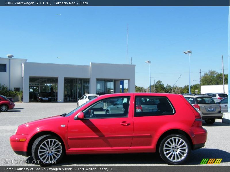 Tornado Red / Black 2004 Volkswagen GTI 1.8T