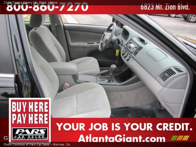 Black / Stone 2004 Toyota Camry LE