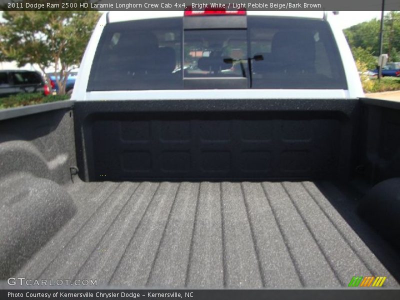 Bright White / Light Pebble Beige/Bark Brown 2011 Dodge Ram 2500 HD Laramie Longhorn Crew Cab 4x4