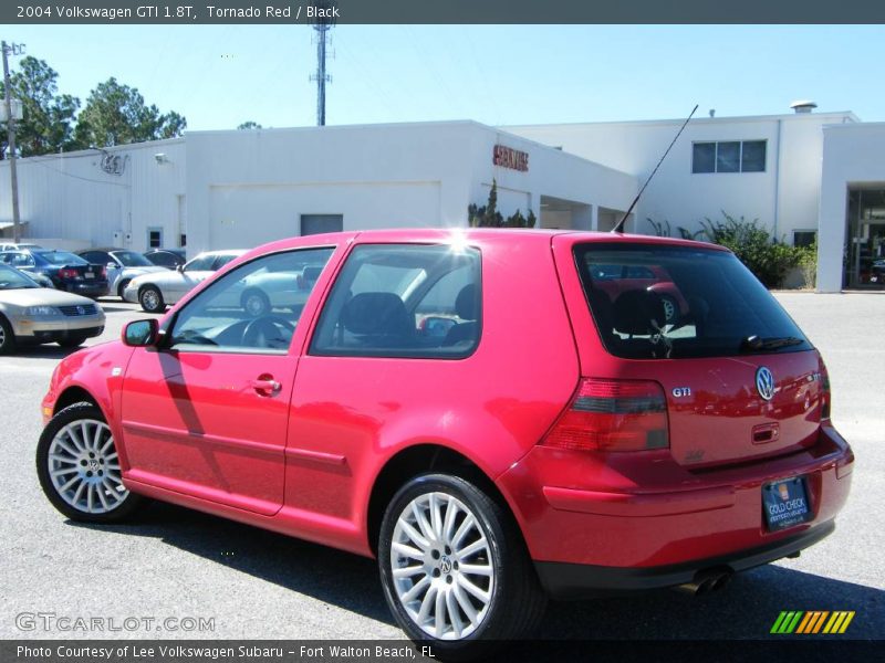 Tornado Red / Black 2004 Volkswagen GTI 1.8T