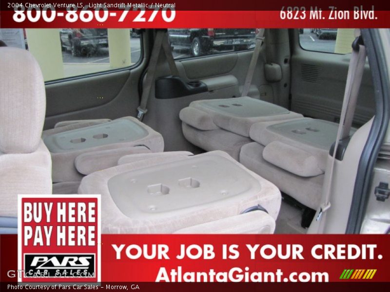 Light Sandrift Metallic / Neutral 2004 Chevrolet Venture LS