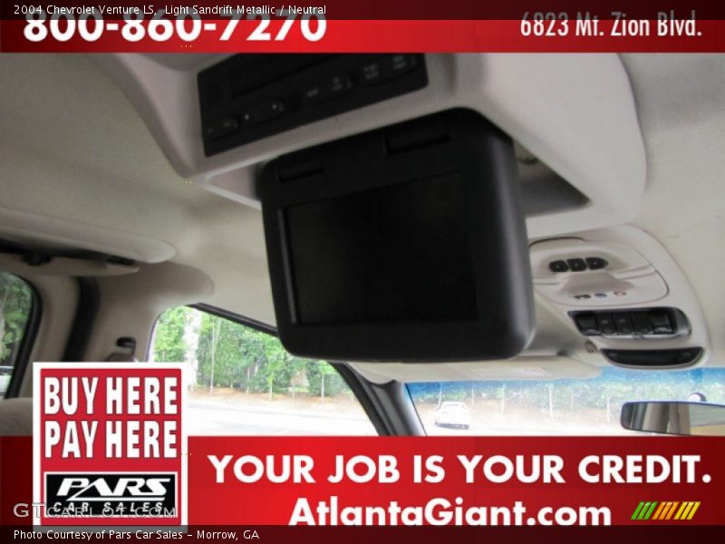 Light Sandrift Metallic / Neutral 2004 Chevrolet Venture LS