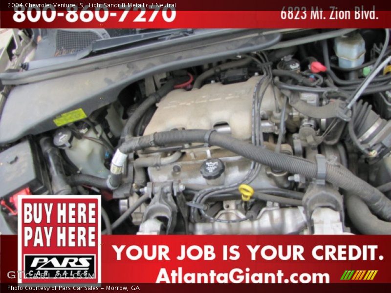Light Sandrift Metallic / Neutral 2004 Chevrolet Venture LS