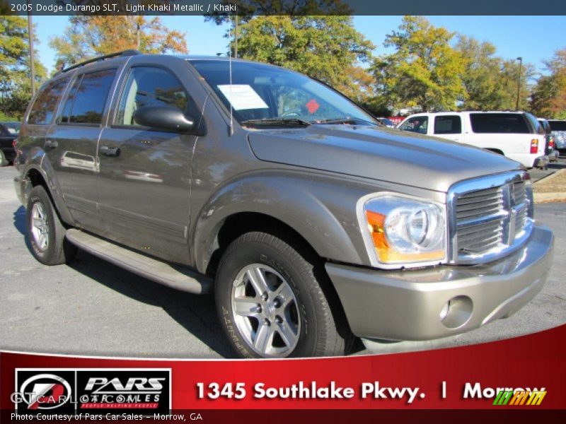 Light Khaki Metallic / Khaki 2005 Dodge Durango SLT