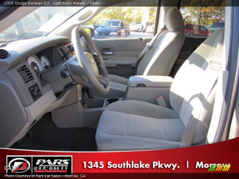 Light Khaki Metallic / Khaki 2005 Dodge Durango SLT