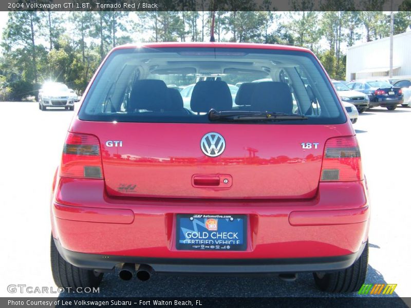 Tornado Red / Black 2004 Volkswagen GTI 1.8T